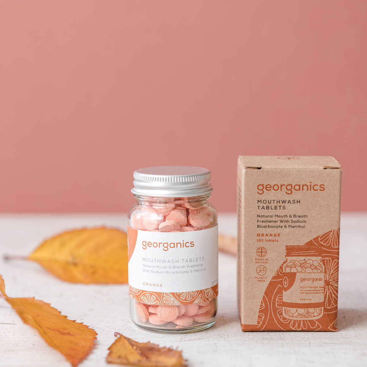 Georganics Orange Mouthwash Tablets - Life Before Plastik